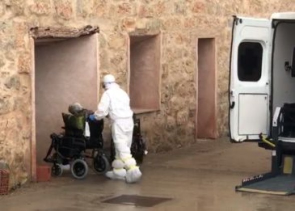 La residencia de Gea de Albarracín comienza a recibir a los primeros pacientes con Covid-19 que no necesitan hospitalizacion