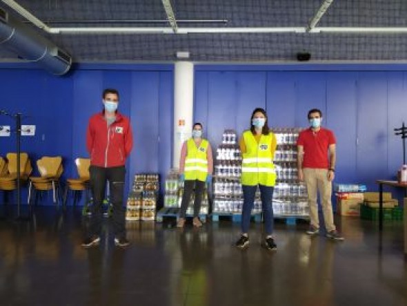 Schweppes Suntory España dona otros 1.900 refrescos a personal sanitario y voluntarios de Teruel