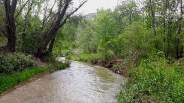 La CHE finaliza una actuación de mejora de la capacidad de desagüe del río Martín en Montalbán