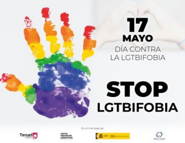 Teruel lanza una campaña para denunciar la discriminación en el Día contra la LGTBIfobia