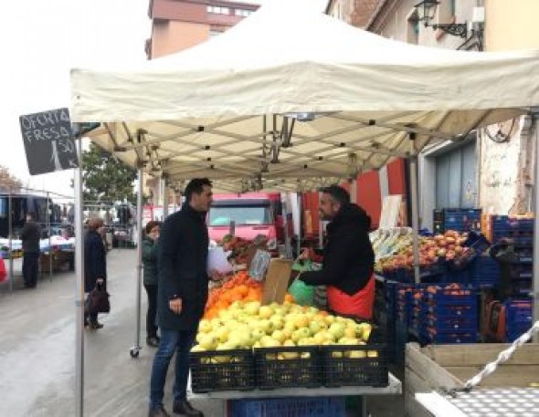 El mercado ambulante de Teruel reabrirá el jueves con los 25 puestos de alimentación