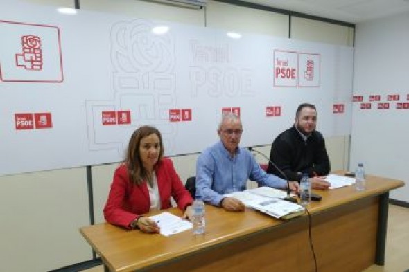 El PSOE pide al equipo de gobierno del Ayuntamiento de Teruel que recapacite “su decisión” de no dejar ampliar las terrazas