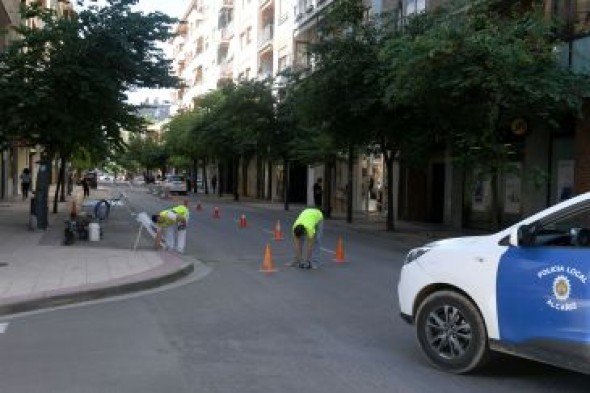 Alcañiz modifica la vialidad de la avenida de Aragón para dar mayor espacio a viandantes, comercios y aparcamientos