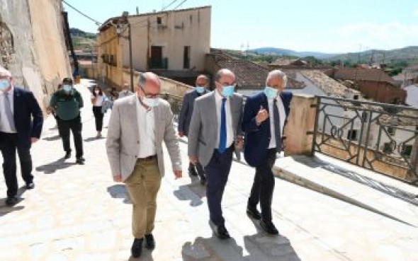 El Presidente de Aragón defiende un Plan de Patrimonio Nacional en áreas rurales que ayudaría a combatir la despoblación