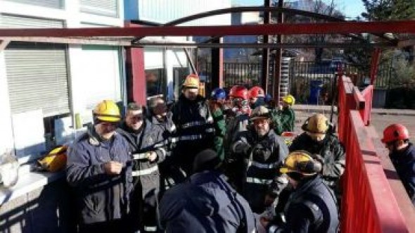 Los trabajadores de Nervión rechazan la oferta presentada por la empresa tras el cierre de la térmica de Andorra