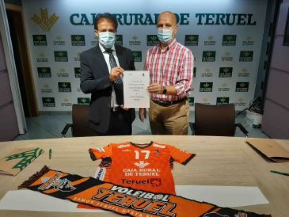 Caja Rural renueva su patrocinio con el Club Voleibol Teruel