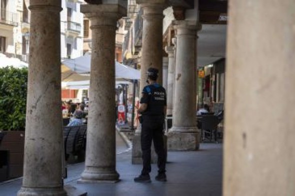 La Policía Local de Teruel extrema la vigilancia ciudadana para evitar nuevos contagios de coronavirus