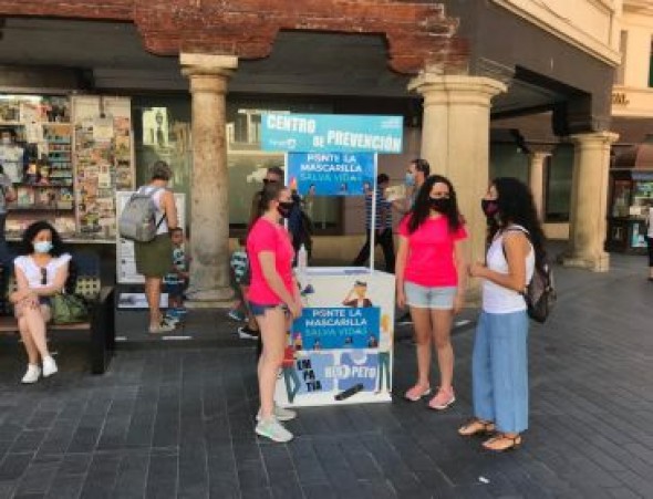 El Ayuntamiento de Teruel lanza la campaña ‘Ponte la mascarilla: salva vidas’