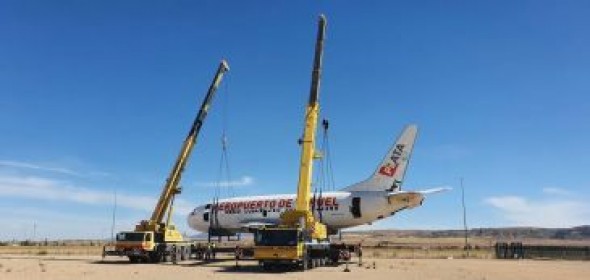 Comienzan las obras del segundo hangar más grande del país en el Aeropuerto de Teruel