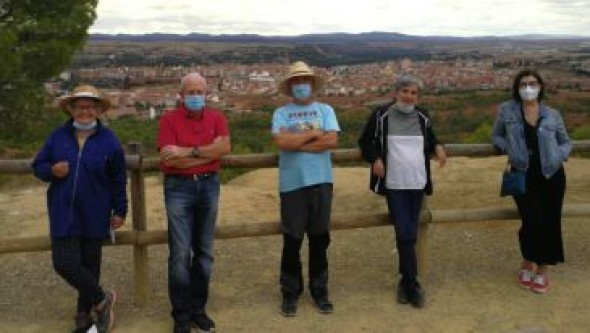 El Curso de Pintura de Paisaje de la UVT cambia Rubielos de Mora por las Arcillas de Teruel