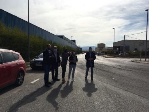 El Polígono La Paz de Teruel contará con un plan específico de asfaltado