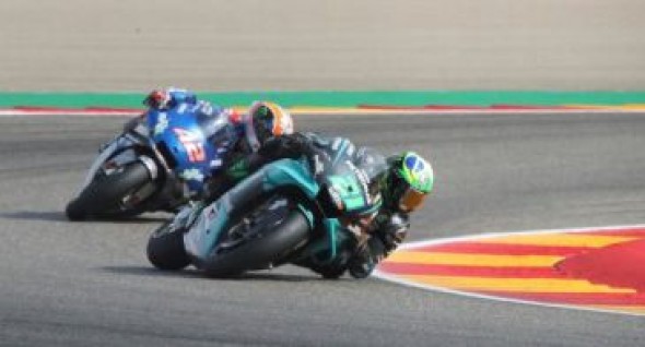 Franco Morbidelli gana con autoridad en el Gran Premio de Teruel de MotoGP y Alex Rins queda segundo