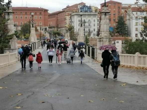 Las precipitaciones superan los 40 litros en 48 horas en Cedrillas y Teruel