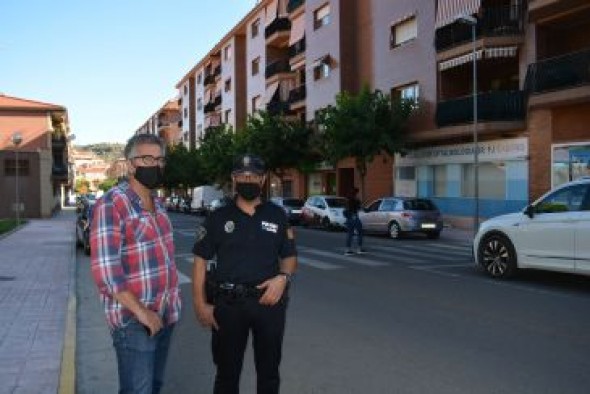 La Policía Local de Alcañiz interviene en ciclomotores tras las denuncias vecinales por carreras