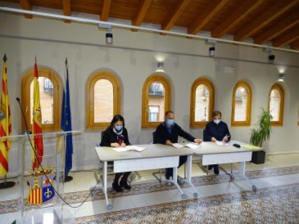 Cáritas cede instalaciones para clases de refuerzo a colectivos desfavorecidos en Alcorisa