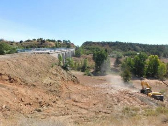 El jueves reabre el acceso a Teruel desde Valencia por el puente Caparrates