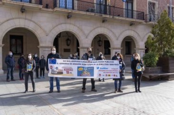 Varios sindicatos piden regularizar a unos 4.000 interinos en la provincia de Teruel