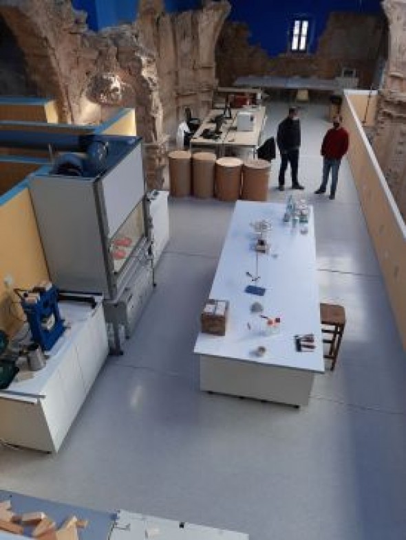 La ermita de Aguaviva acoge un centro de investigación en materiales vegetales