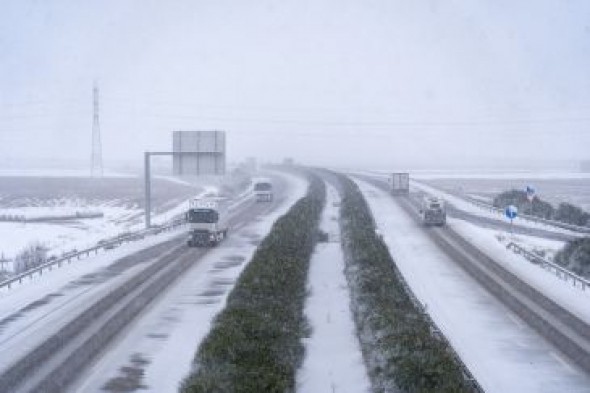 Incidencias en 76 carreteras de la provincia y cadenas obligatorias en 24