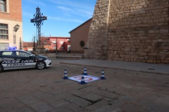 El dron de la Policía Local de Teruel controlará la ciudad este fin de semana por la Bodas de Isabel
