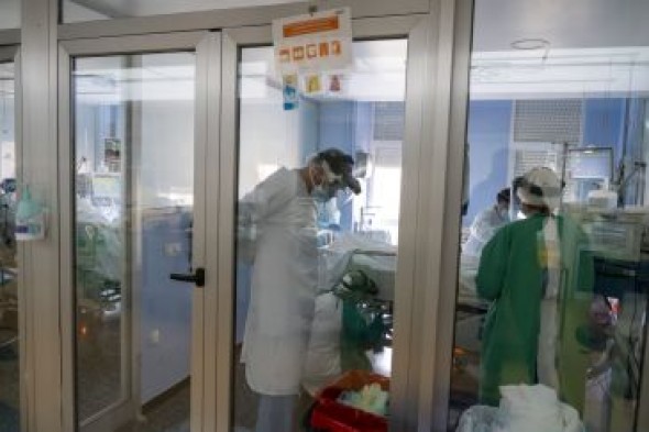Los hospitales de la provincia: 62 pacientes ingresados por Covid, 6 en la UCI del Polanco