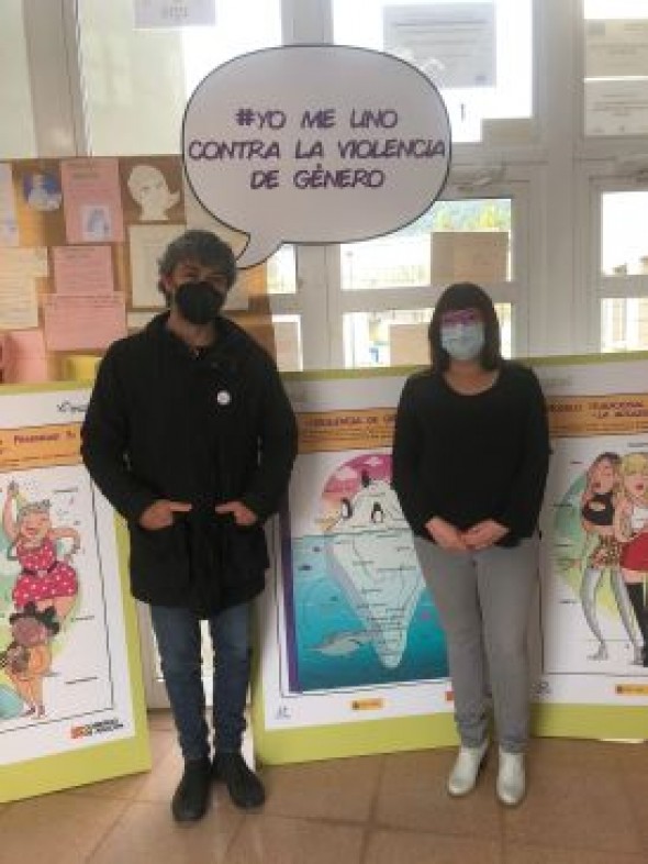 La DPT utiliza viñetas para concienciar sobre la violencia de género en los institutos