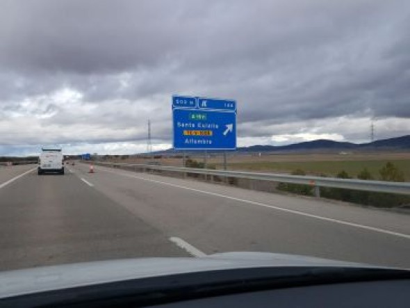 El Ministerio de Transportes rehabilitará el firme de la A-23 entre Teruel Norte y Santa Eulalia