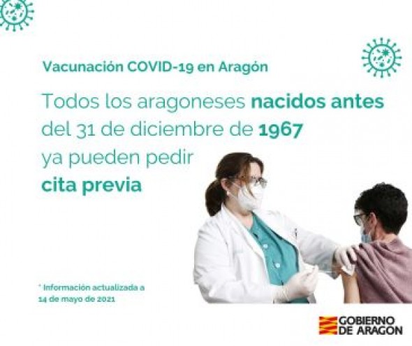 Abiertas las citaciones para la vacuna contra el covid-19 para los nacidos en 1966 y 1967