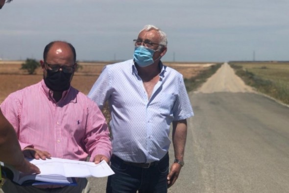 El vicepresidente de la DPT anuncia el comienzo en junio de las obras en seis carreteras por 1,5 millones de euros