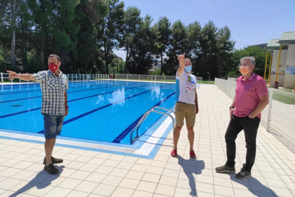 Las piscinas municipales de Alcañiz abren  este viernes con cita previa