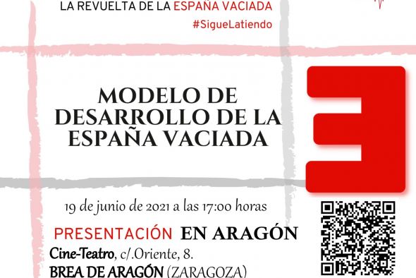 La plataforma de la España Vaciada presenta el sábado su modelo para Aragón en Brea