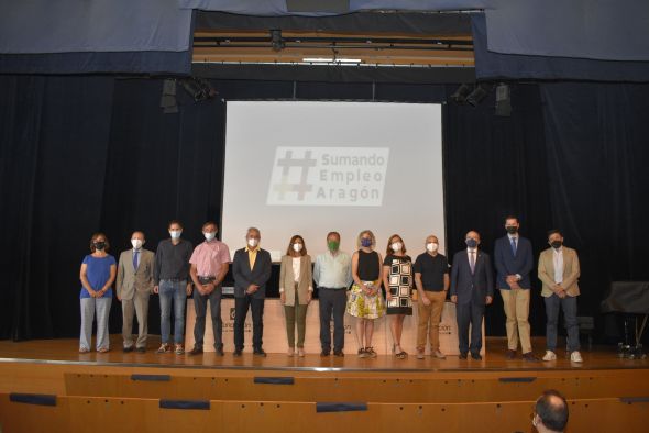 La Comunidad de Teruel participa en Zaragoza en la constitución del clúster social Sumando Empleo