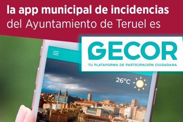 La aplicación Gecor sustituye a Línea Verde en Teruel