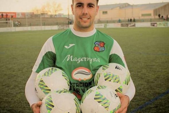 Juanma Barbero, un goleador para el nuevo CF Calamocha