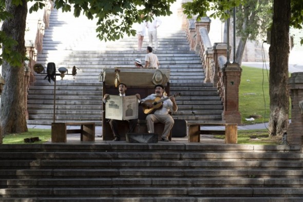 La escalinata,  un escenario privilegiado para el festival Totiritico