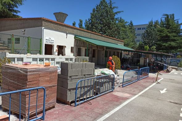 Comienzan las obras de reforma del edificio del Parque Infantil de Tráfico en Teruel