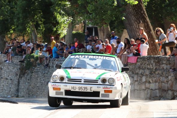 Pina y  Serrano se imponen en el X Rallysprint de Borja