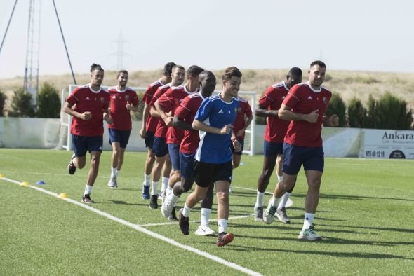 Primera sesión de trabajo del CD Teruel para la nueva temporada