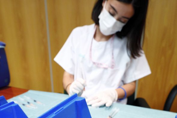 Aragón sigue avanzando en la vacunación e inicia esta semana la inmunización de los menores de 18 años