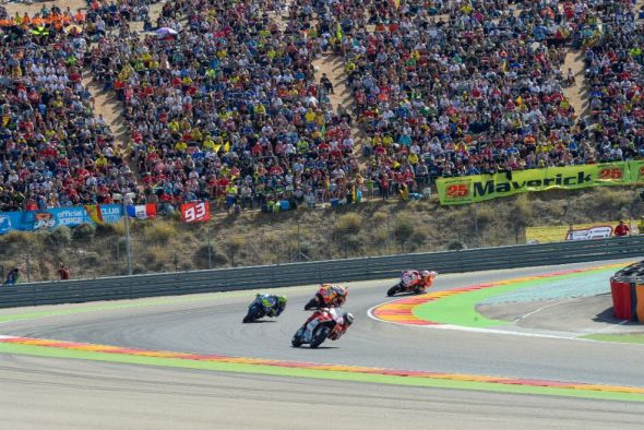 Motorland pone a la venta 19.992 entradas para el Gran Premio Aragón de septiembre