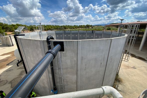 Entra en funcionamiento la planta de biogás  de Valderrobres tras años paralizada