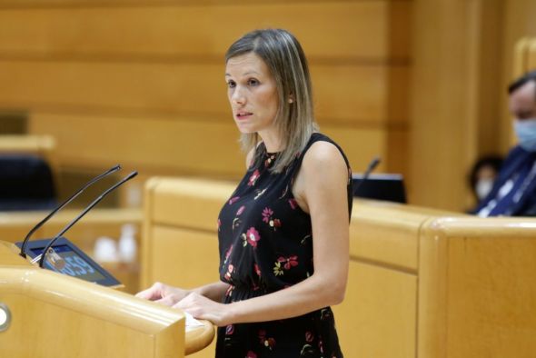 La senadora de Teruel Existe Beatriz Martín registra el nombre Aragón Existe como partido político