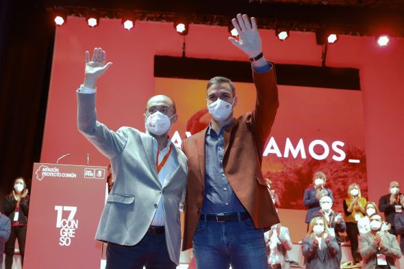 El XVII Congreso del PSOE Aragón encara la recta final tras un abrumador apoyo al informe de gestión de órganos regionales