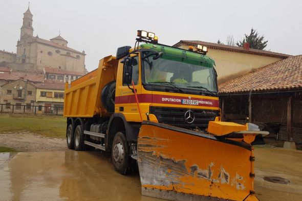 La DANA puede dejar este martes hasta 20 centímetros de nieve por encima de los 800 metros en Teruel