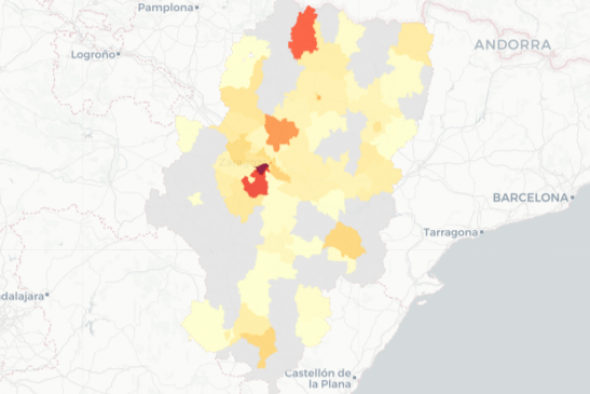 La provincia de Teruel suma 51 casos de covid, 21 en la capital y 14 en la zona de Alcañiz