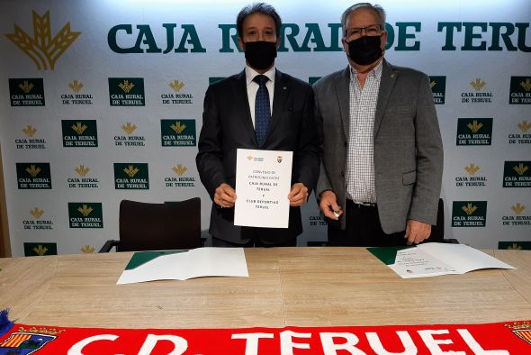 Caja Rural renueva su patrocinio al CD Teruel