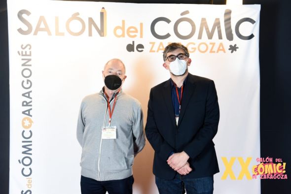 El turolense Pepe Gálvez recibe el Gran Premio del Cómic Aragonés