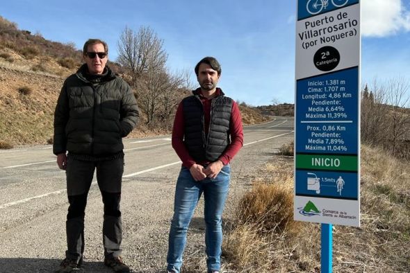 La Sierra de Albarracín señaliza sus ascensiones ciclistas