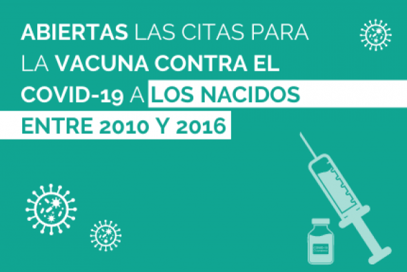 Sanidad abre las agendas de vacunación para los niños nacidos en los años 2015 y 2016
