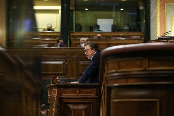 Guitarte (TE) urge en el pleno del Congreso a que el 2022 sea el año clave para revertir los desequilibrios territoriales